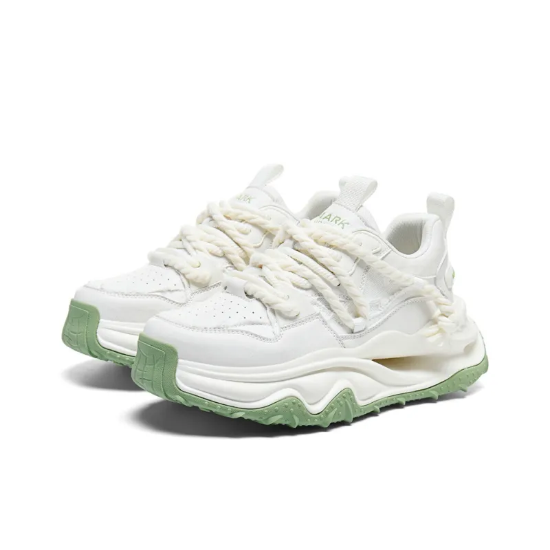 FAIRWHALE Anti Slip Wear Resistant Low Top Chunky Sneakers Men's-2