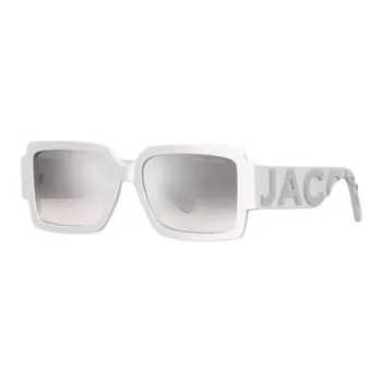 MARC JACOBS Acetate Square Sunglasses Unisex White