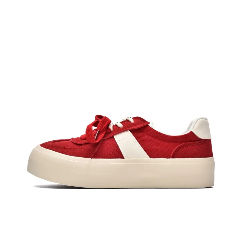 VICTORIA&VERA Slip Resistant, Abrasion Resistant, Lightweight, Breathable Low Top Skateboard Shoes Women's-8