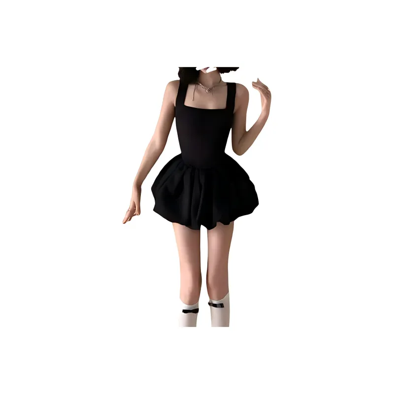 HELEH Slip Dresses Women's Black-0