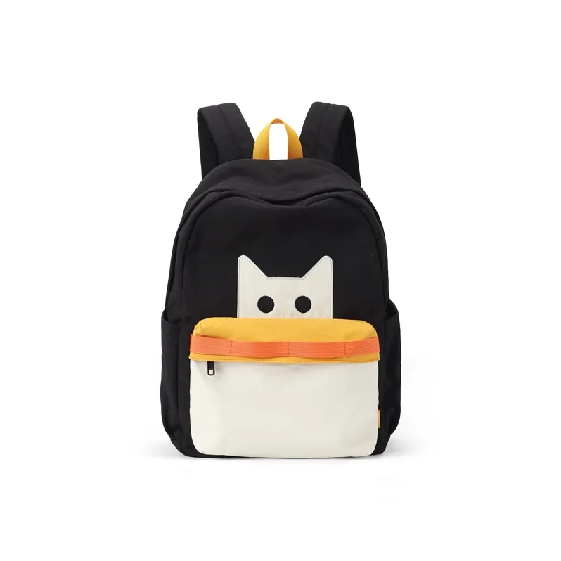 NOXXON Nylon Backpack Women's Ecru/Obsidian Black-4