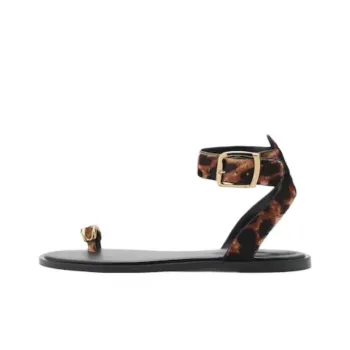 MANGO One Strap Sandals Women's Black