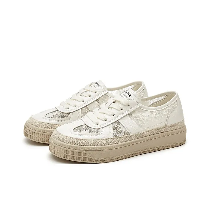 DAPHNE Slip Resistant Low Top Skateboard Shoes Women's-5