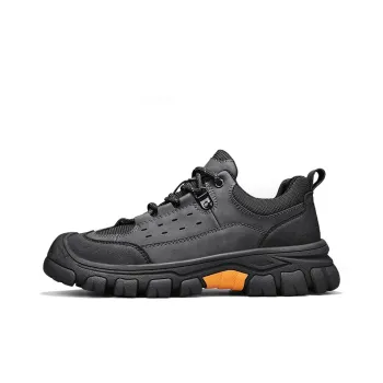 TELENT Shock Absorbers With Slip Resistant And Abrasion Resistant Properties Low Top Hiking Shoes Men's
