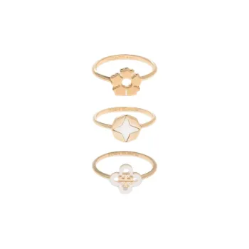 TORY BURCH Brass Rings Women's Gold