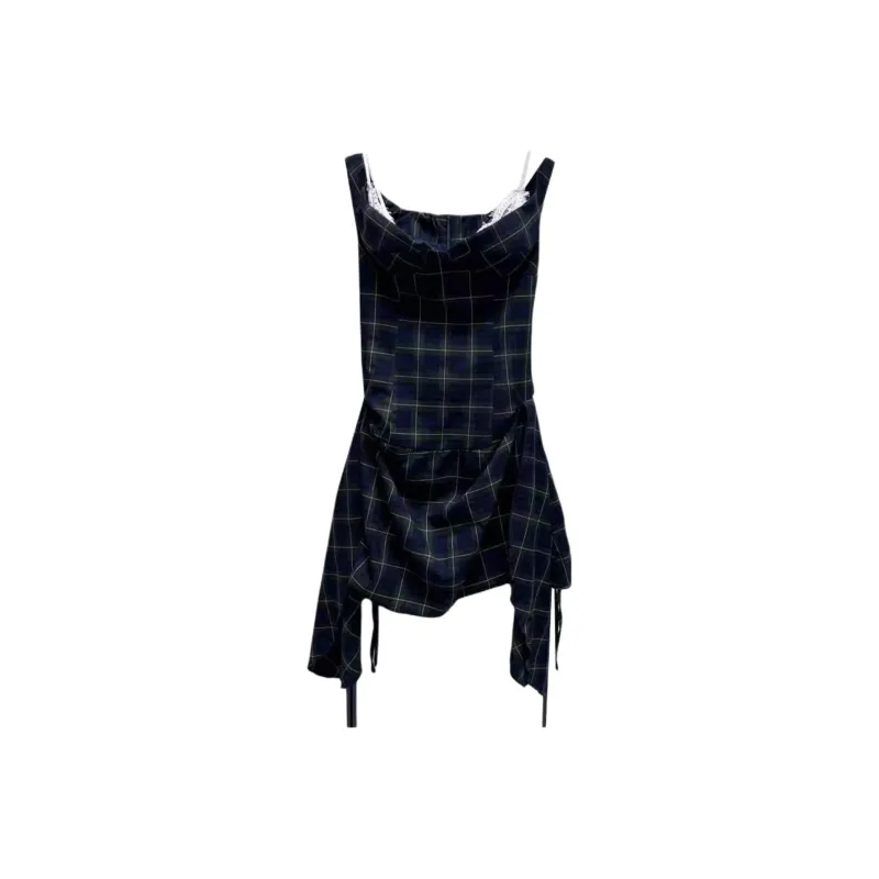 KKX Slip Dresses Women's Jasper Plaid-0