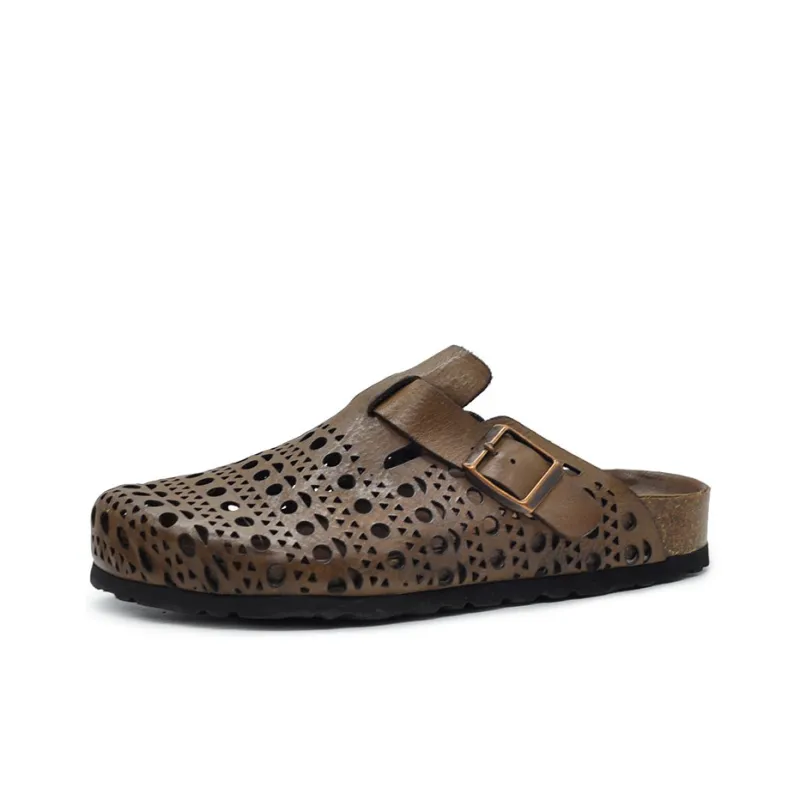 ARTMU Rubber Sole Closed Toe Slippers Women's-7