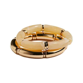 H&M Methyl Ester Bangles Women's Gold