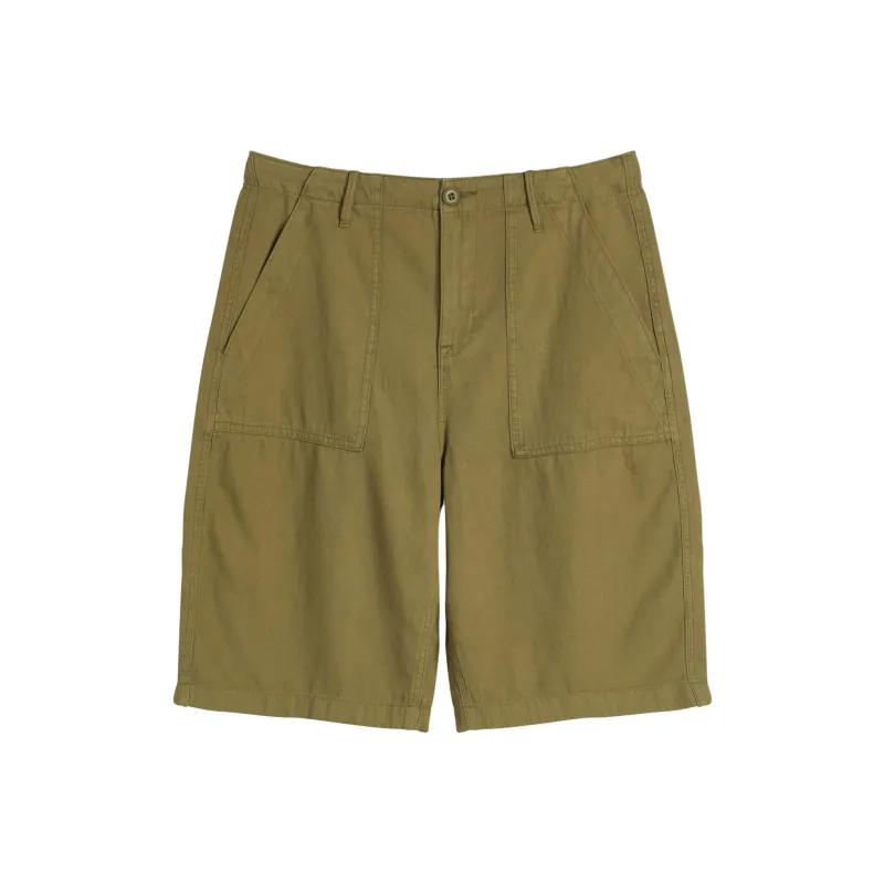 GOOD AMERICAN Casual Shorts Women's Olive Green-0