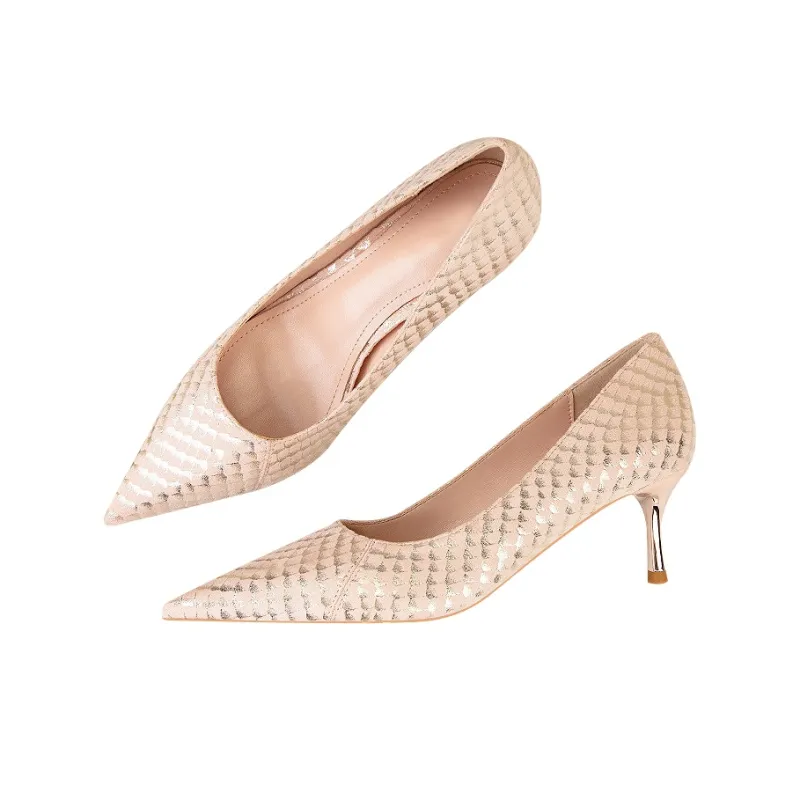 MCKP Slim Heel High Heels 6cm Women's-4