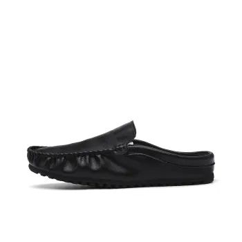 Mr. Thorn Tree Rubber Sole Slip Resistant Abrasion Resistant Closed Toe Slippers Men's