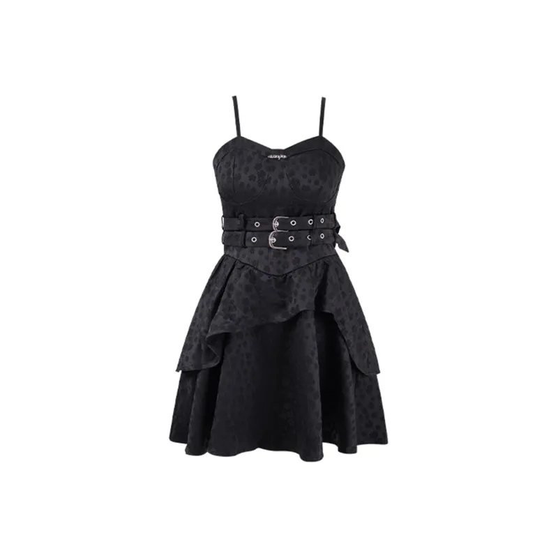 GUOZHEN Slip Dresses Women's-0