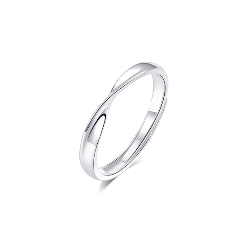 KUMET Sterling Silver Rings Unisex-5