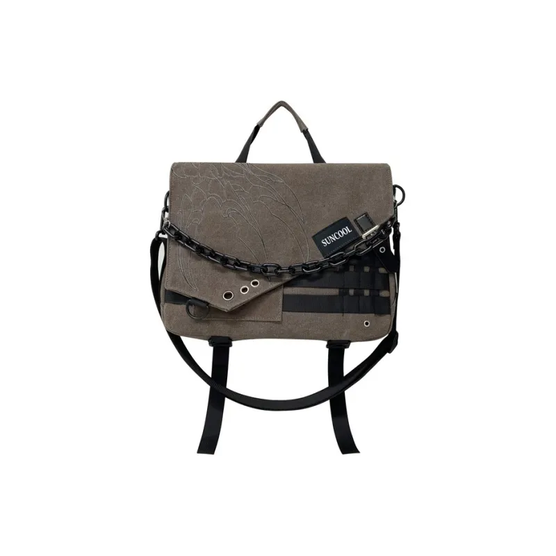 GOBLIN SHARKS 1759 Canvas Bag, Shoulder Bag Regular Unisex Multicolor-6