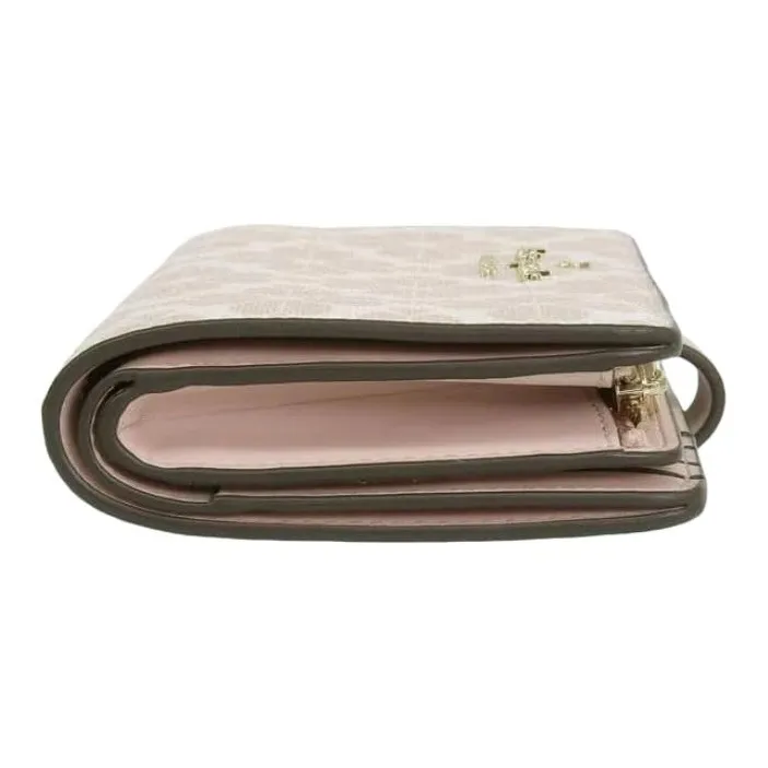 Kate Spade PVC Polyvinyl Chloride Wallet Medium Size Women's Rose Smoky Color-3