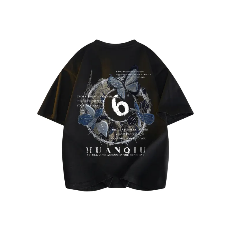 HUANQIU T-Shirts Unisex-12