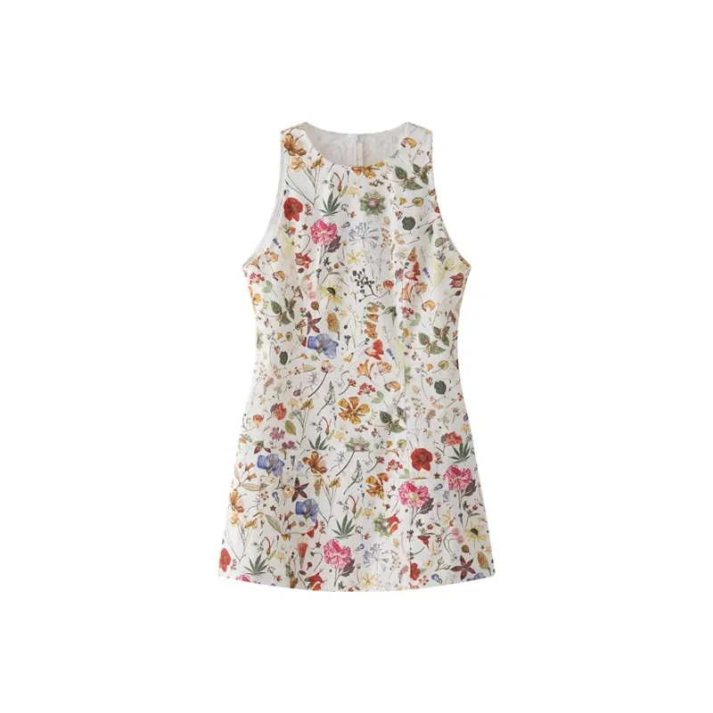 Mu Xiao Xin Sleeveless Dress Women's-0