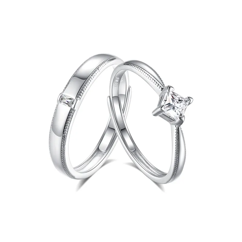 WINY 999 Fine Silver Rings Unisex Silver-0
