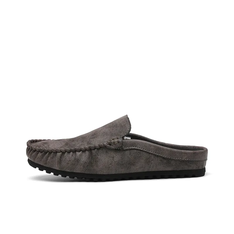 Mr. Thorn Tree Rubber Sole Slip Resistant Abrasion Resistant Closed Toe Slippers Men's-8
