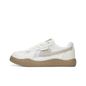 Warrior Abrasion Resistant Slip Resistant Low Top Casual Shoes Women's Beige Light Brown