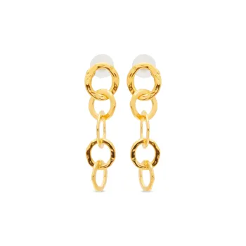 KENNETH JAY LANE Brass Earrings Women's Gold