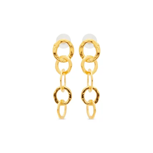 KENNETH JAY LANE Brass Earrings Women's Gold