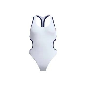 Speedo Jetstream Solid Bound Cut Out One piece Swimsuit Women's