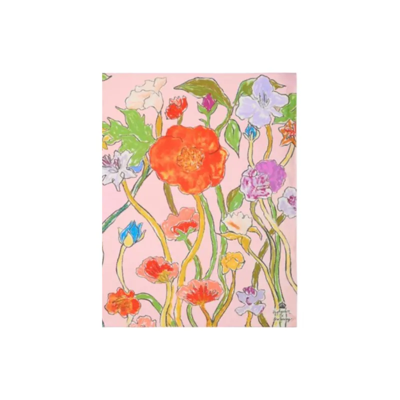 Burberry Mulberry Silk Scarves Unisex Pink-2