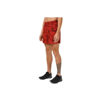 Lululemon Surge Sports Shorts Men's Bright Red Mixed Color