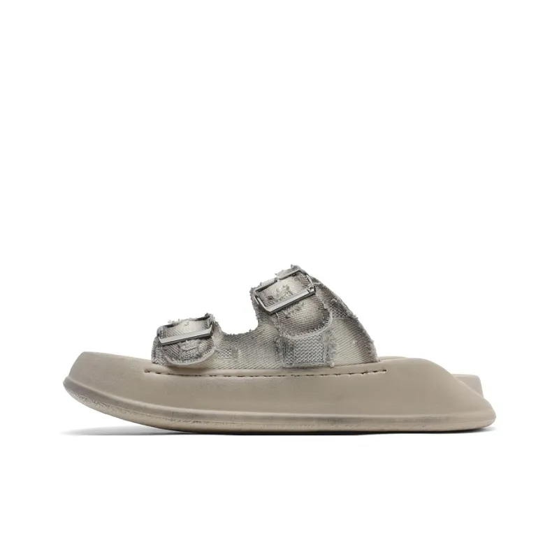 Roubini Beach Sandals Men Black Blue-0