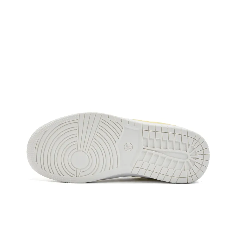La Chapelle Low Top Skateboard Shoes Women's Yellow-5