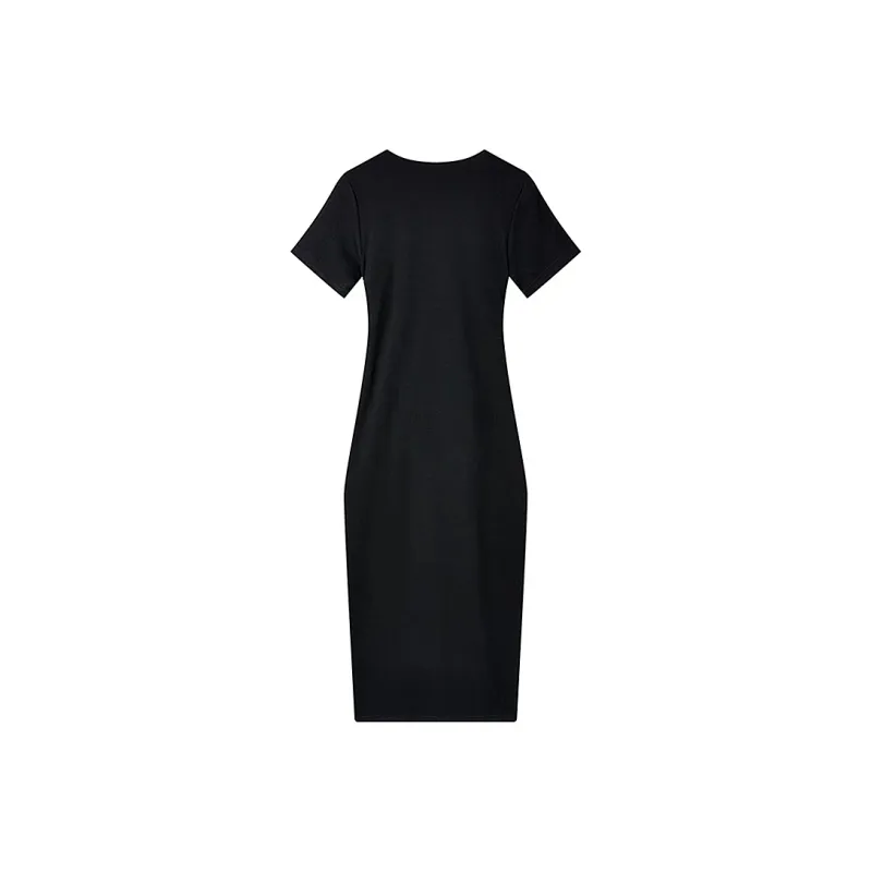 GUOZHEN Short Sleeved Dress Women's-1