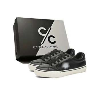 Colorful Creations Slip Resistant, Abrasion Resistant, Lightweight Skateboard Shoes Men's