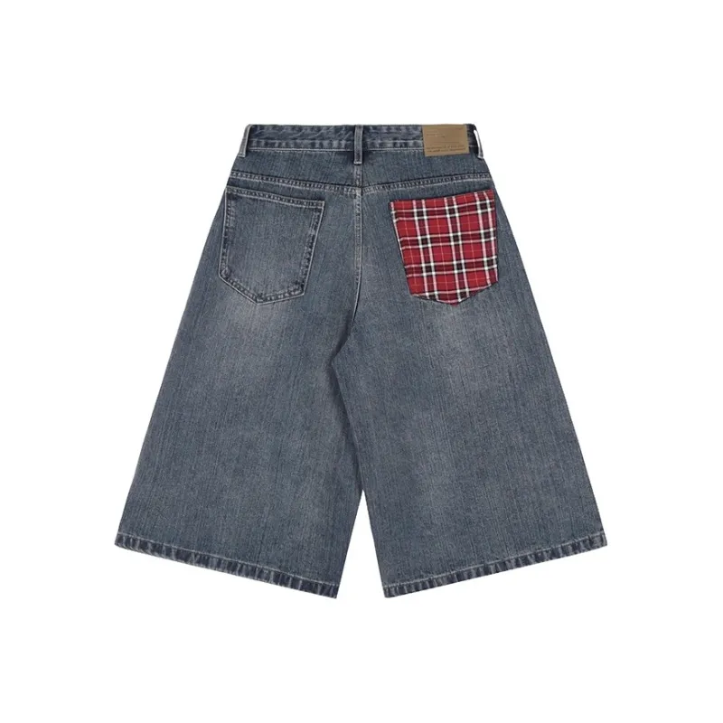 FRQ Denim Shorts Unisex Blue-1