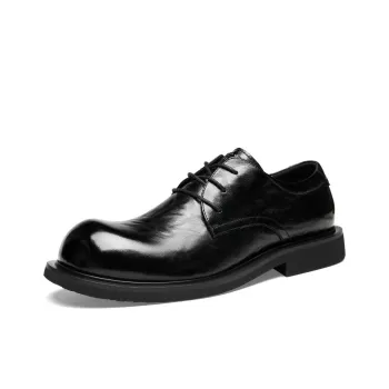 HAPPY DINO Men's Casual Shoes Men Low Top Black