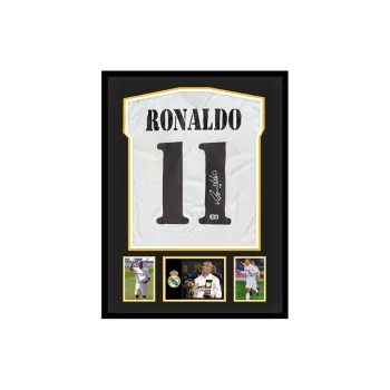 Three For Real Madrid Team Jersey Outer Frame Approx. 65x85cm
