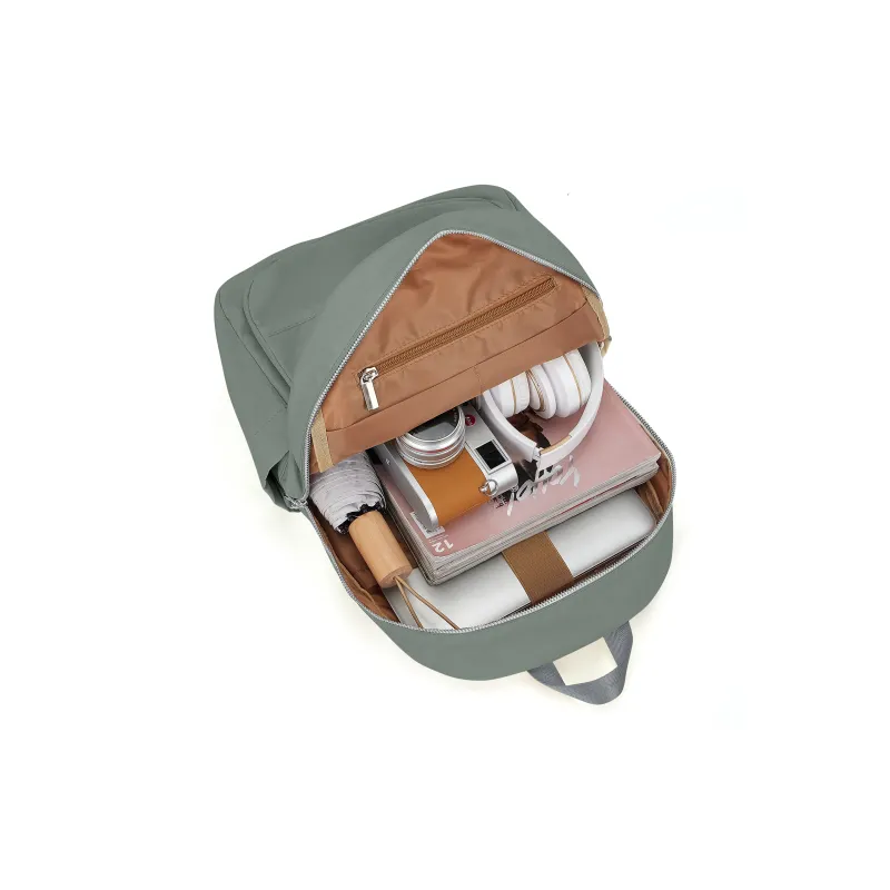 JEANSWEST Fabric Backpack Regular Unisex Multicolor-9
