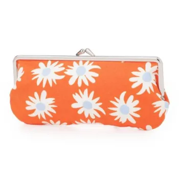 Marimekko Cotton Wallet Unisex Orange