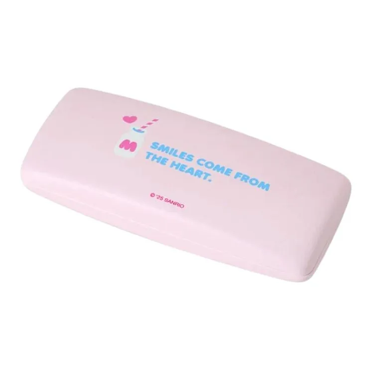 Sanrio Hello Kitty PU Polyester Fiber Eyeglass Pouch Women's Pink-2
