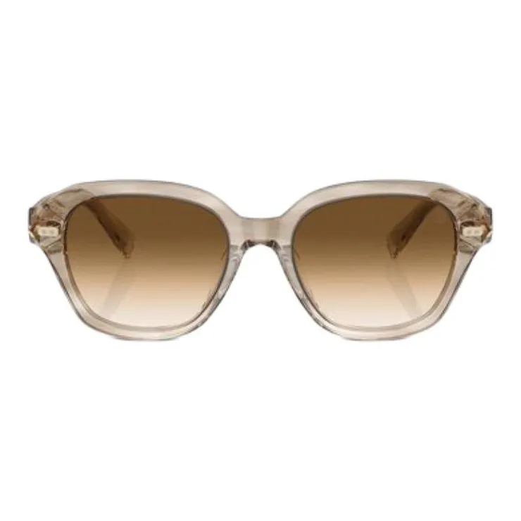 Brunello Cucinelli Acetate Square Sunglasses Women's Beige-1