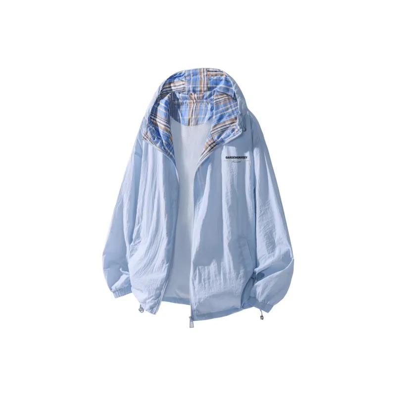 Qnxeey UV Protection Sun Protection Clothing Unisex-21