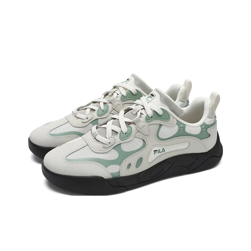 FILA STAR RHYTHM Star Rhythm Shoes Low Top Skateboard Shoes Men's White Green-2
