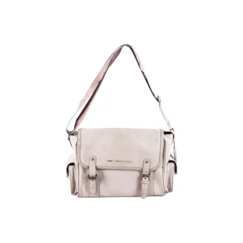 ARMANI JEANS Polyurethane Shoulder Bag Men's Pink