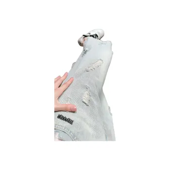 NXPTP Denim Shorts Unisex Light Blue