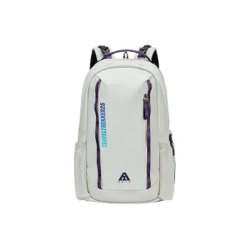 Anta Polyester Backpack Unisex Tone Gray