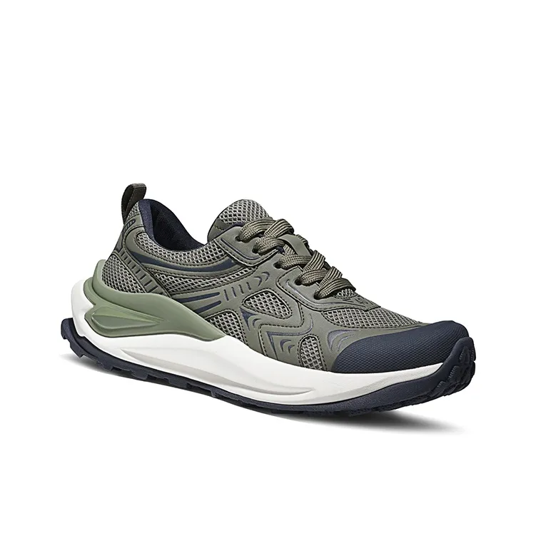 SALAXI Shock Absorbers Slip Resistant, Abrasion Resistant, Breathable Low Top Casual Shoes Men's-2