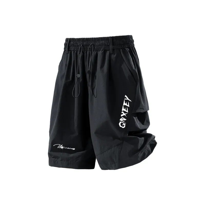 Qnxeey Casual Shorts Unisex-0