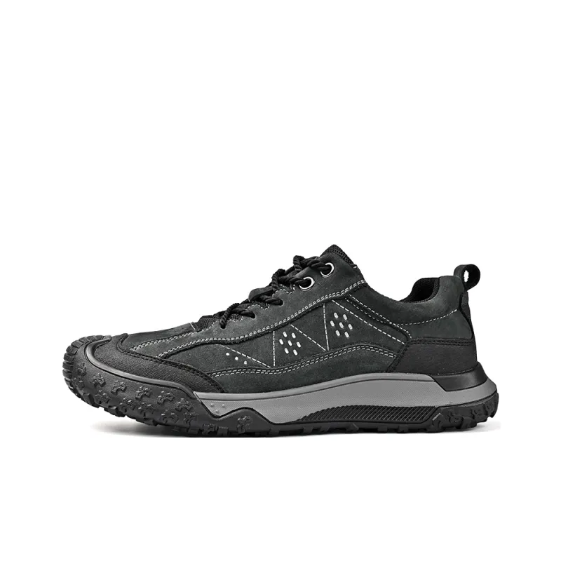 TELENT Shock Absorbers With Slip Resistant Features Low Top Hiking Shoes Men's-0