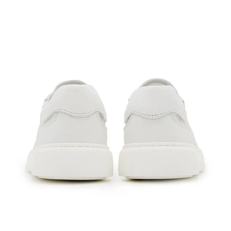 Satchi Low Top Skateboard Shoes Men's White-3
