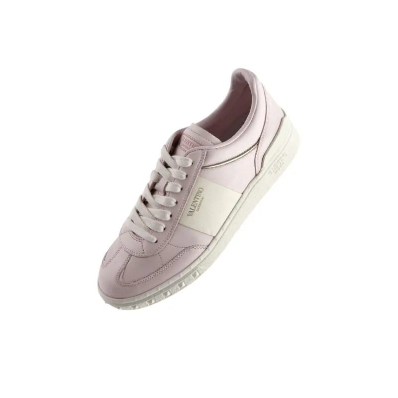 Valentino Low Top Skateboard Shoes Women's Pink-2